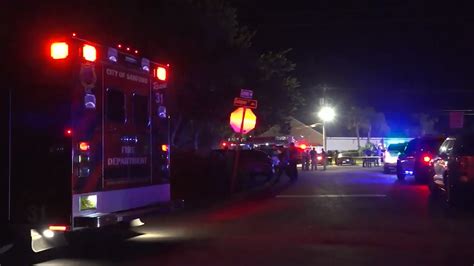 shooting in sanford fl|A Florida sheriff says 10 people were wounded by gunfire after a .